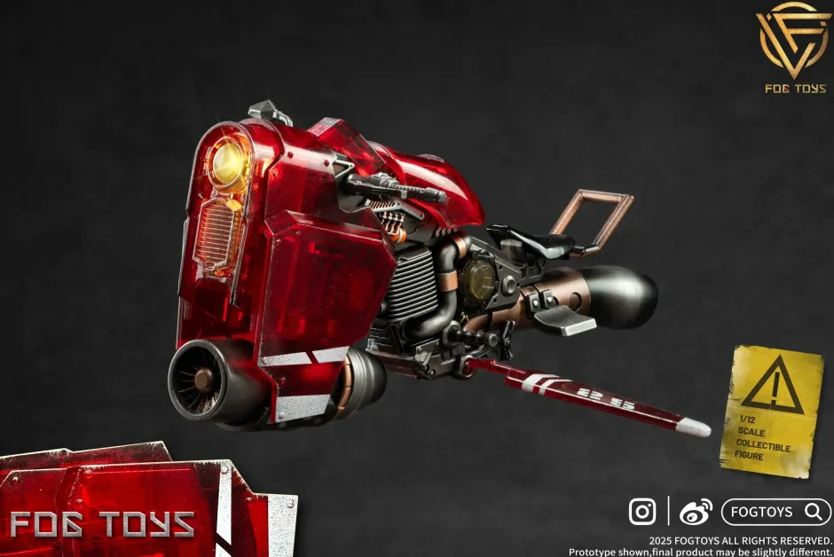 Vehicle Series Falcon: Translucent Ver. (01FT) 1/12 Scale Action Figure