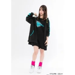 Vocaloid Hatsune Miku Zip-Up Hoodie (Ladies' Free) Clearance