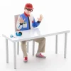 Wakuwaku-san 1/20 Scale Plastic Model Kit New