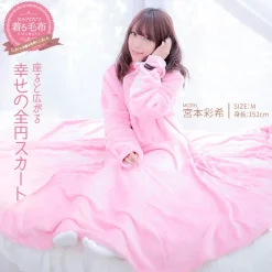 Wearable Blanket: Self Kotatsu Hot