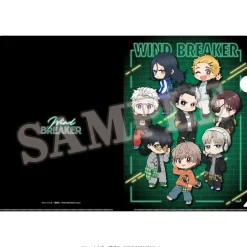 Wind Breaker Clear File Mini Character Street Ver. Hot