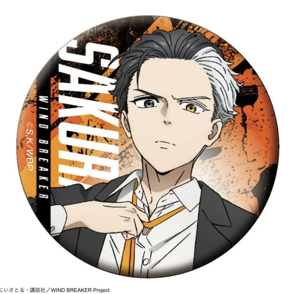Wind Breaker Trading Tin Badges Suit Ver. Complete Box Set Sale