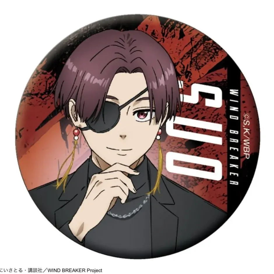 Wind Breaker Trading Tin Badges Suit Ver. Complete Box Set Sale