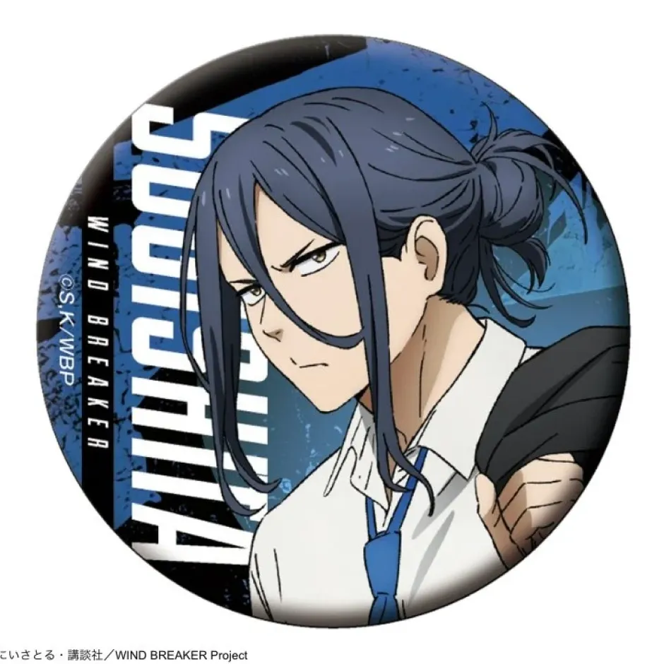 Wind Breaker Trading Tin Badges Suit Ver. Complete Box Set Sale