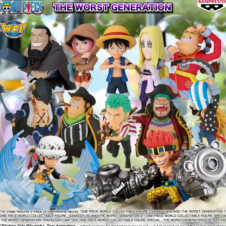World Collectable Figure Special One Piece The Worst Generation Eustass Kid Online