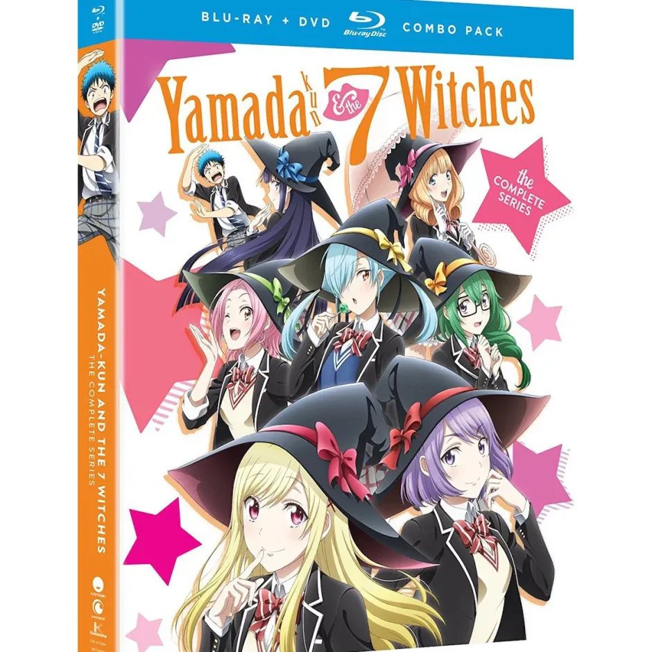 Anime Dvd/Blu-Ray>Yamada-kun and the Seven Witches: The Complete Series Blu-ray/DVD Combo Pack