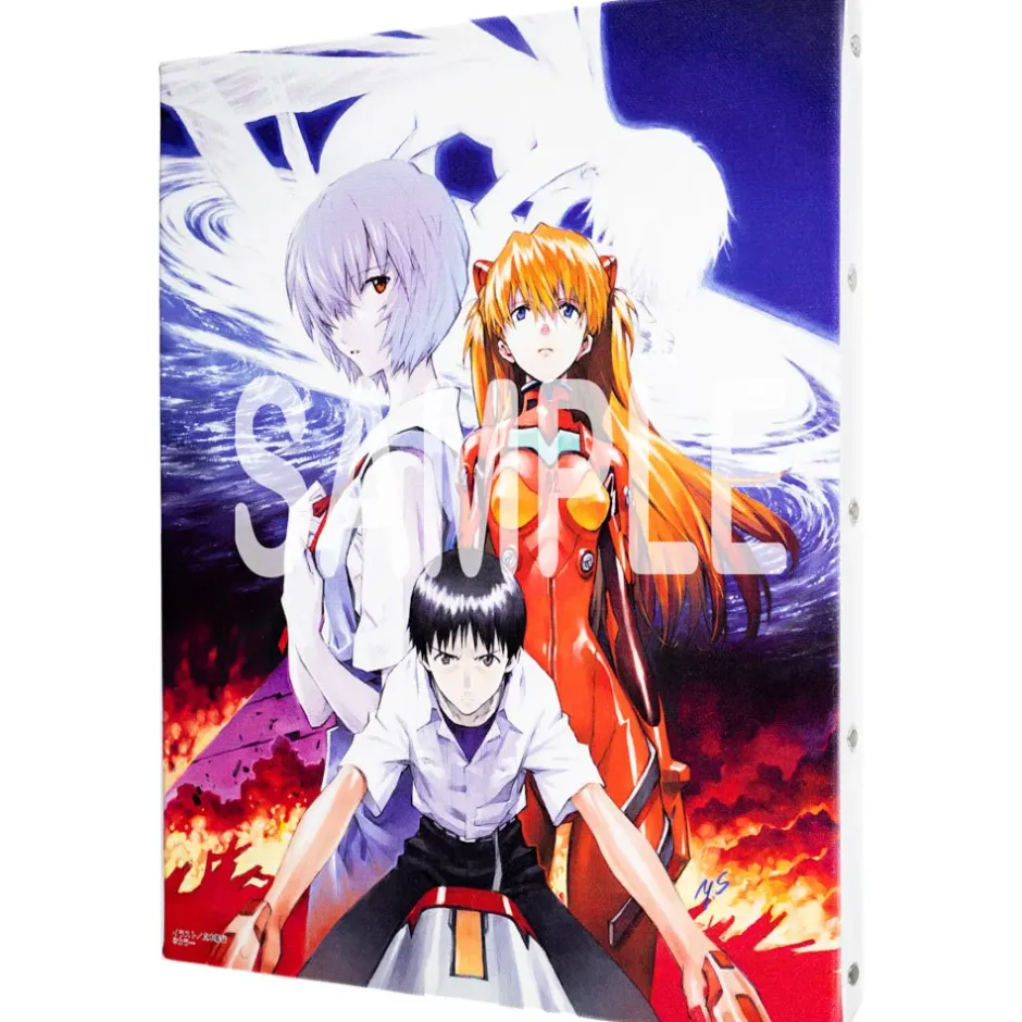 Art Canvas Boards>Yoshiyuki Sadamoto Neon Genesis Evangelion F6-Size Canvas Art