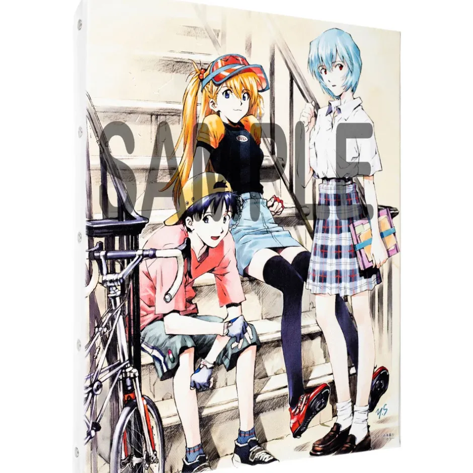 Art Canvas Boards>Yoshiyuki Sadamoto Neon Genesis Evangelion F6-Size Canvas Art