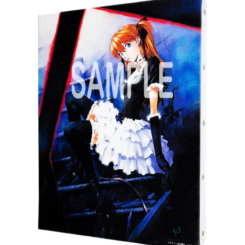 Art Canvas Boards>Yoshiyuki Sadamoto Neon Genesis Evangelion F6-Size Canvas Art