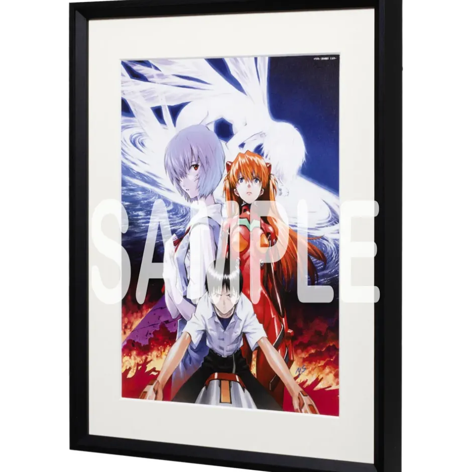 Yoshiyuki Sadamoto Neon Genesis Evangelion B4-Size Reproduction Art Print New