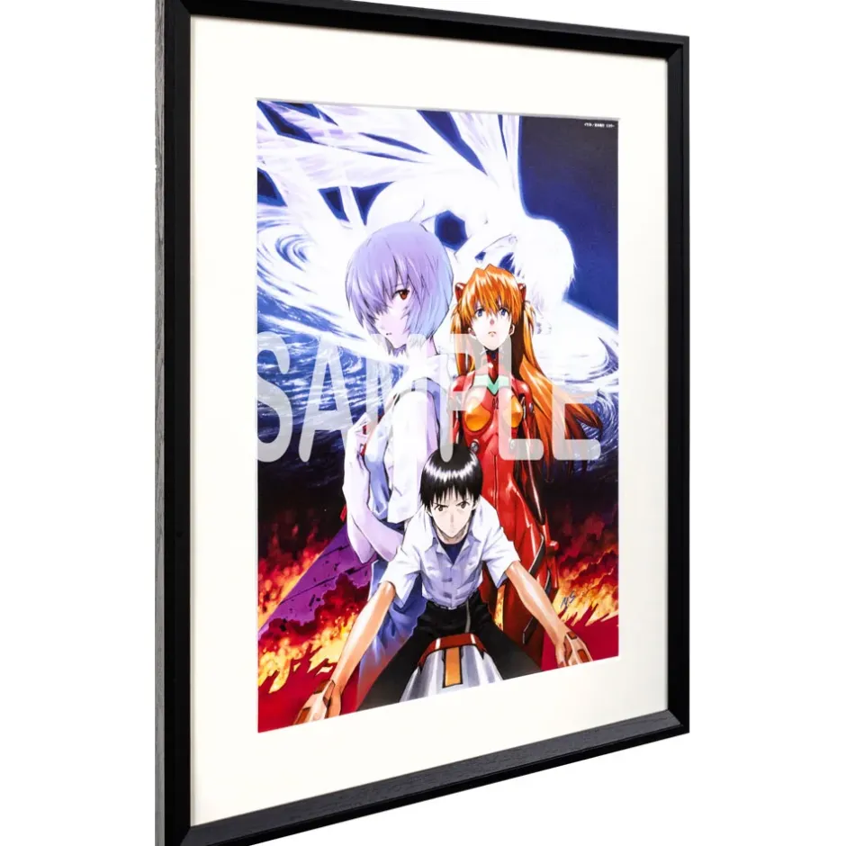 Yoshiyuki Sadamoto Neon Genesis Evangelion B4-Size Reproduction Art Print New