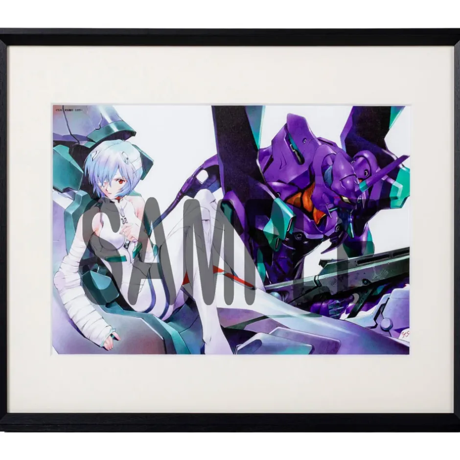 Yoshiyuki Sadamoto Neon Genesis Evangelion B4-Size Reproduction Art Print New