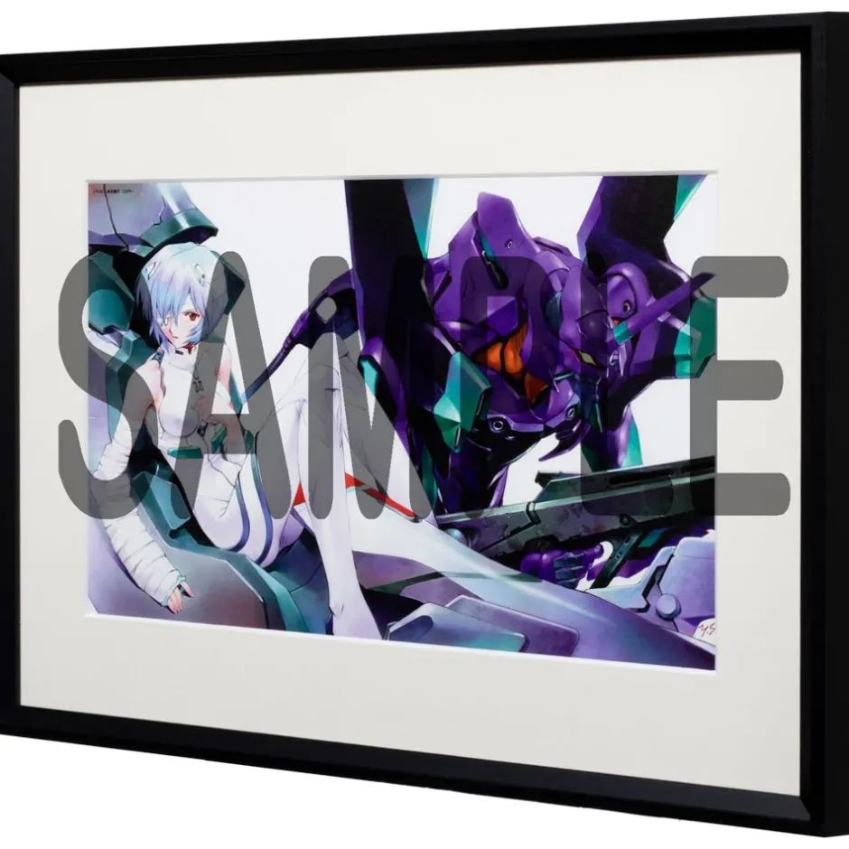 Yoshiyuki Sadamoto Neon Genesis Evangelion B4-Size Reproduction Art Print New
