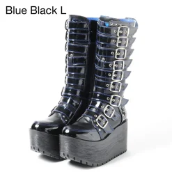 YOSUKE 2015SS Belt Long Boots Outlet