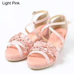YOSUKE 2015SS Macaroon Frilled Sandals Best