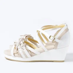 YOSUKE 2015SS Macaroon Frilled Sandals Best