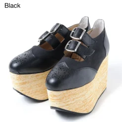 Footwear>YOSUKE 2015SS Platform Belt Shoes