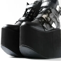 YOSUKE 2015SS Ultra Thick Soled Double Belt Boots Outlet