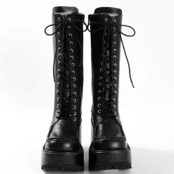 Footwear>YOSUKE USA Knee-High Platform Boots