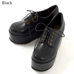 Footwear>YOSUKE USA Platform Lace-Up Shoes