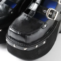 YOSUKE USA Thick-Soled Belt Shoes New