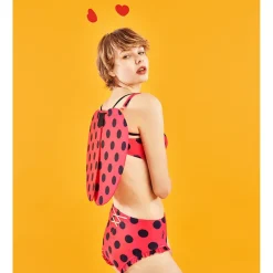 YUMMY MART Ladybug Swimsuit Set New