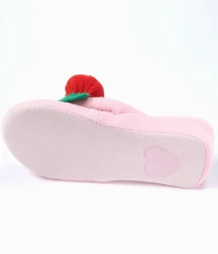 YUMMY MART Pink Cherry Room Slippers Outlet