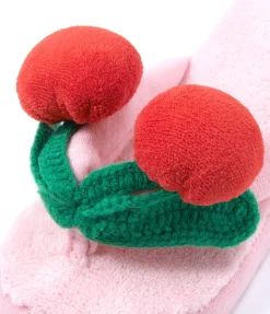 YUMMY MART Pink Cherry Room Slippers Outlet