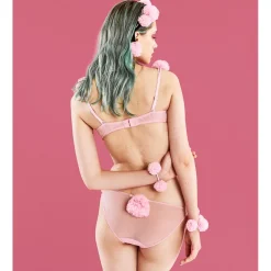 YUMMY MART Poodle Lingerie Set Hot