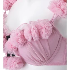 YUMMY MART Poodle Lingerie Set Hot