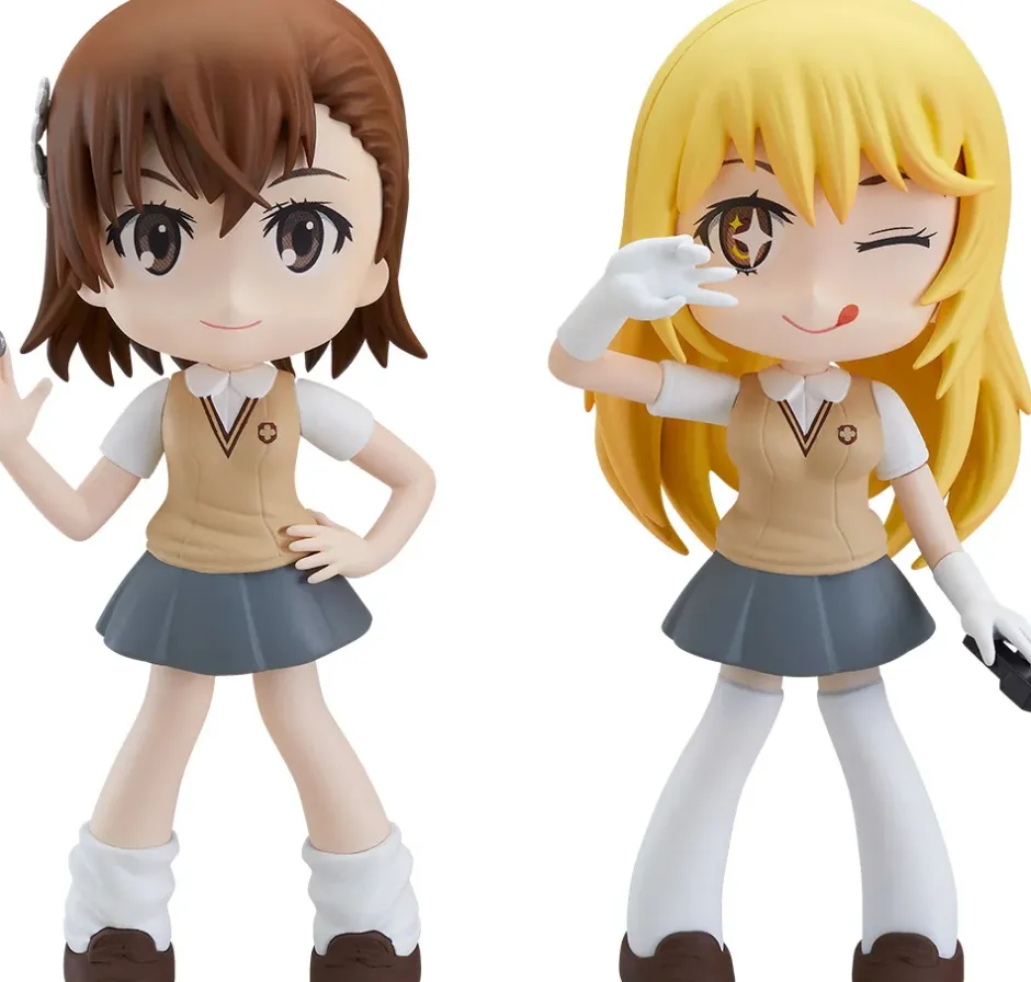 Soft Vinyl Figures>Yurumari A Certain Scientific Railgun T Mikoto Misaka & Misaki Shokuhou
