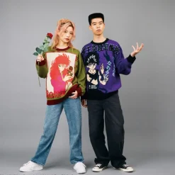 Yu Yu Hakusho Ugly Sweater Hiei Outlet