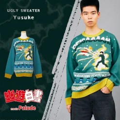 Yu Yu Hakusho Ugly Sweater Yusuke Discount