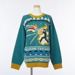 Yu Yu Hakusho Ugly Sweater Yusuke Discount