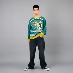Yu Yu Hakusho Ugly Sweater Yusuke Discount