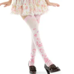 Footwear>Zettairyoiki Berry Parfait Thigh-High Tights