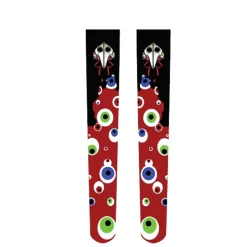 Zettairyoiki Crow Mask Thigh-High Tights