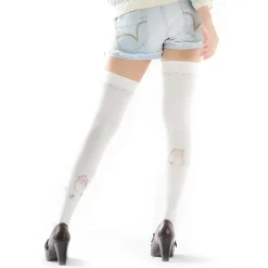 Zettairyoiki Eating Thigh-High Tights Discount