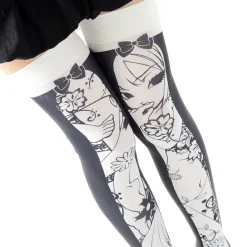 Zettairyoiki Flora Thigh-High Tights Sale