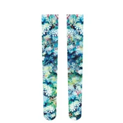 Zettairyoiki Flowers Blooming Underwater Thigh-High Tights Hot