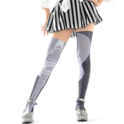 Footwear>Zettairyoiki Guitar Thigh-High Tights