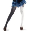 Footwear>Zettairyoiki Piano Keys Thigh-High Tights