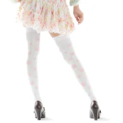 Zettairyoiki Sakura Bunny Blue Thigh-High Tights Hot